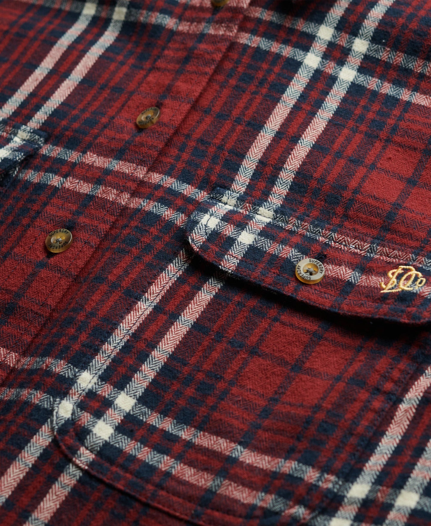 Lumberjack Check Flannel Shirt | Frontier Check Red