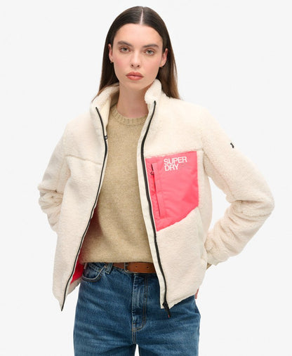 Fleece Trekker Jacket | Off White