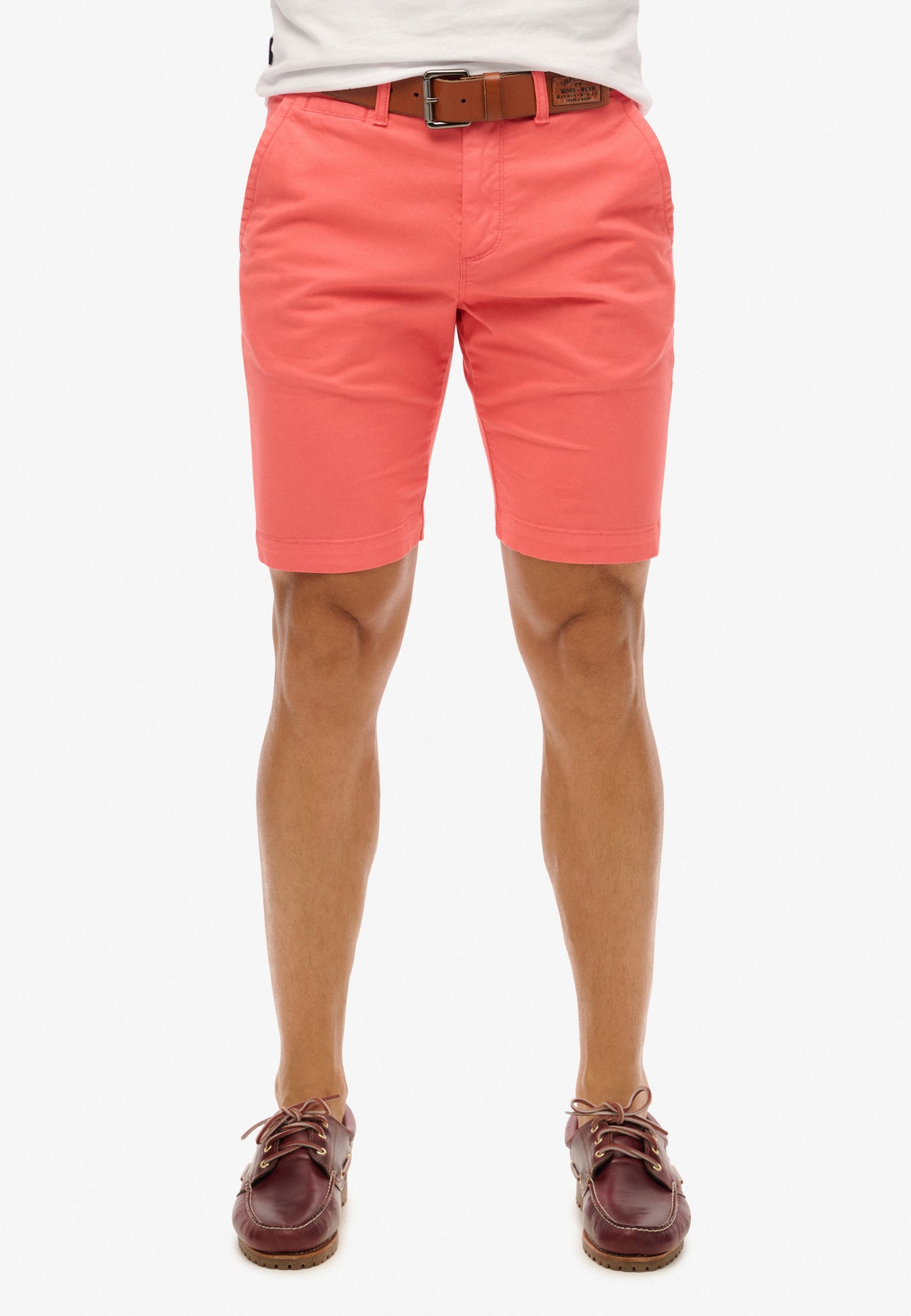 Vintage Slim Fit Chino Short | Maldive Pink