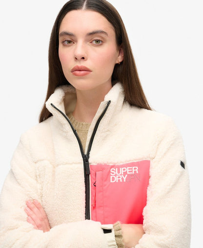 Fleece Trekker Jacket | Off White