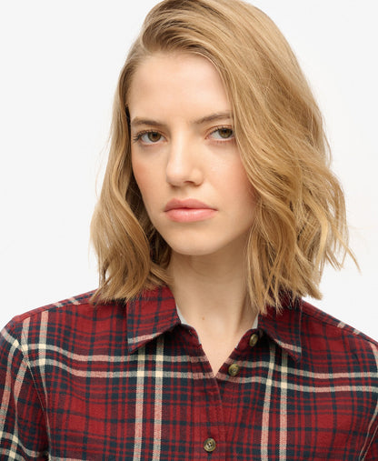 Lumberjack Check Flannel Shirt | Frontier Check Red