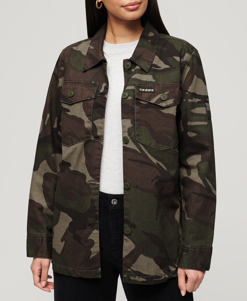 Military Overshirt | Outline Camo