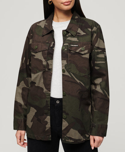Military Overshirt | Outline Camo