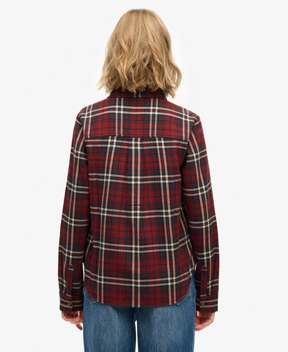 Lumberjack Check Flannel Shirt | Frontier Check Red