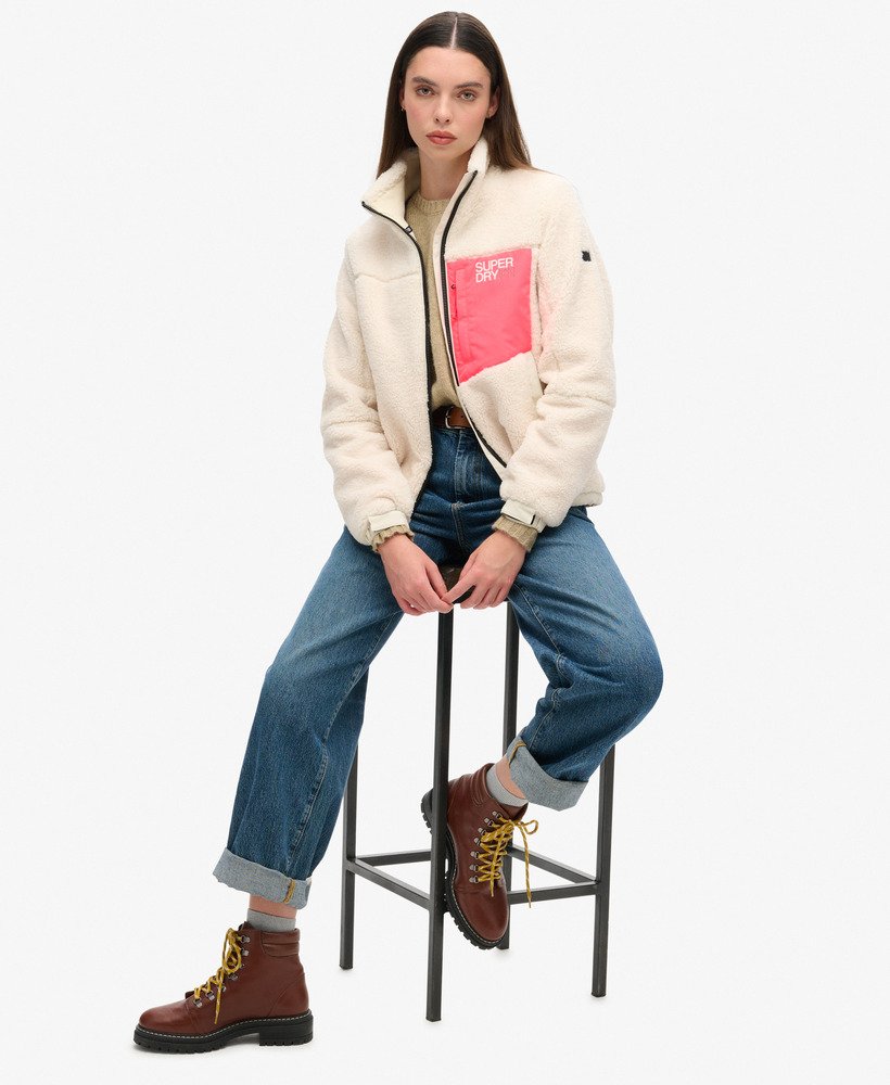 Fleece Trekker Jacket | Off White