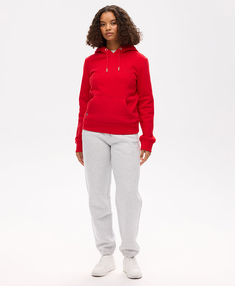 Essential Logo Hoodie | Rouge Red