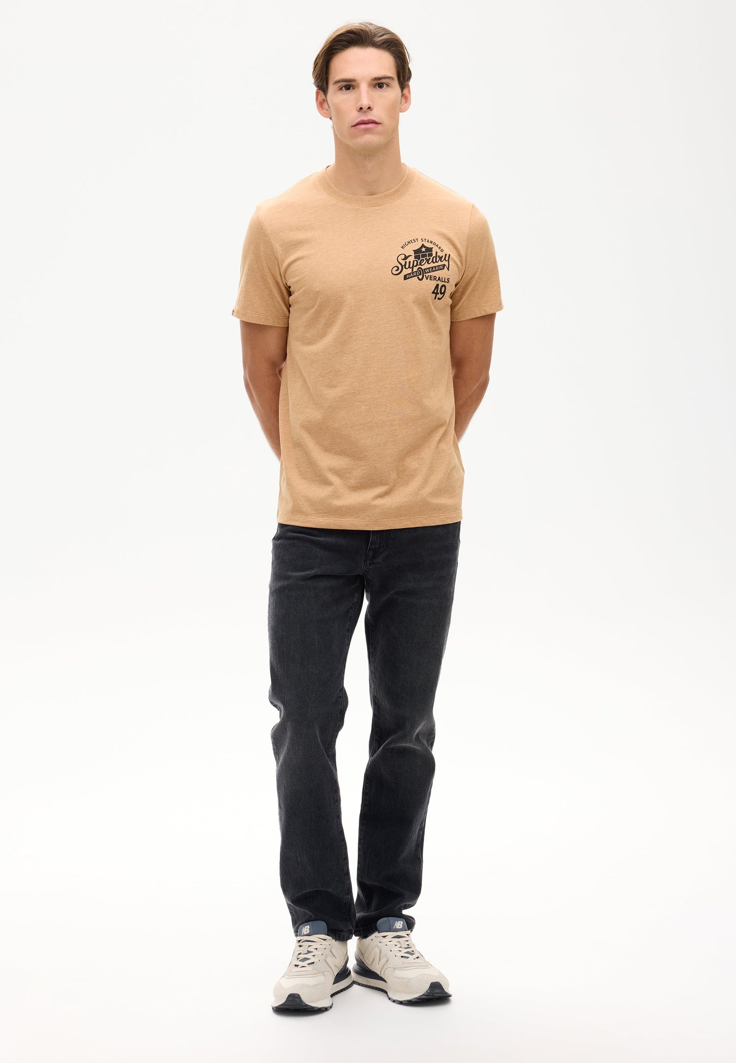 Vintage Workwear Graphic Tee | Yellow Grit
