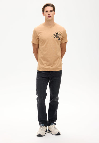 Vintage Workwear Graphic Tee | Yellow Grit
