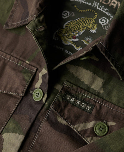 Military Overshirt | Outline Camo