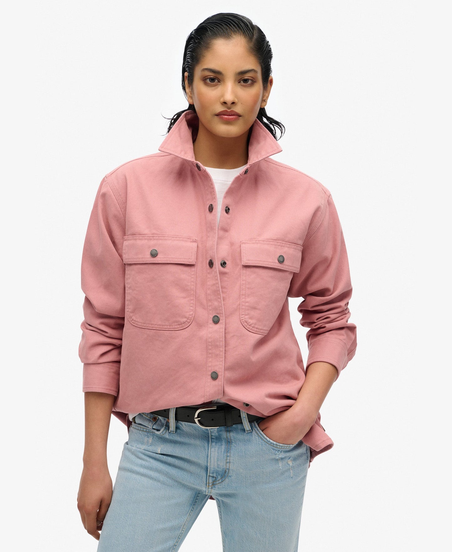 Workwear Overshirt | Ash Rose