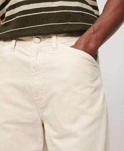 5 Pocket Work Pant | Bone White