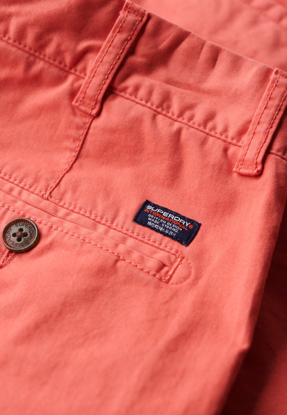 Vintage Slim Fit Chino Short | Maldive Pink